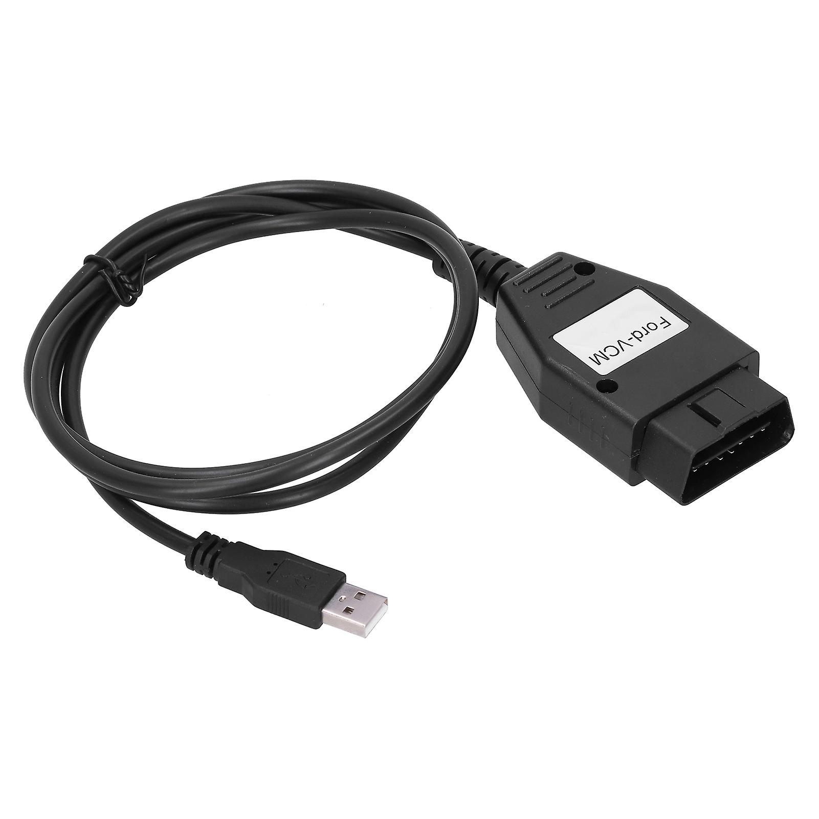 Auto Diagnostic Cable with OBD Interface USB Cord Car Fault Checking Fit for Ford