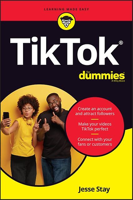 Tiktok For Dummies by Jesse Stay Paperback Book