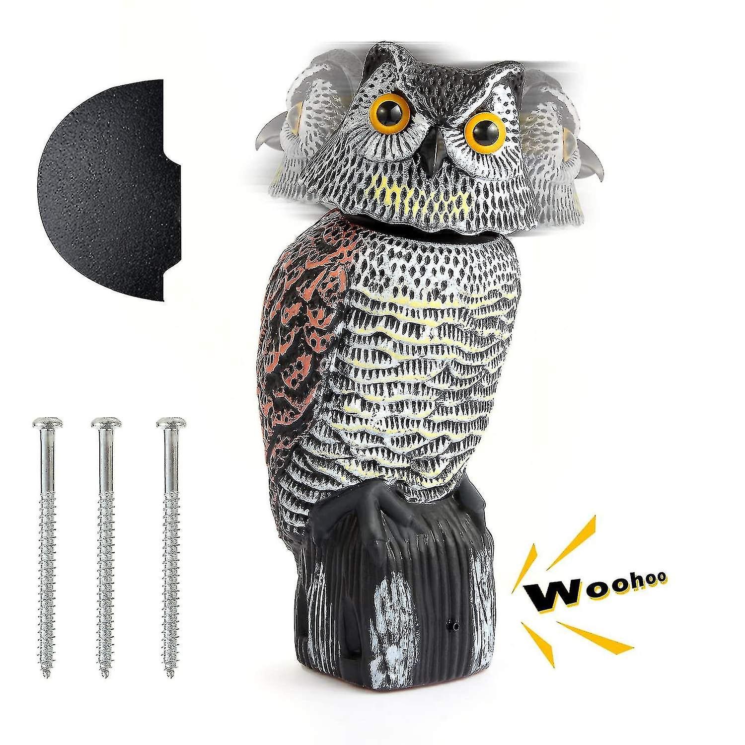 Fake Owl Decoration Scarecrow