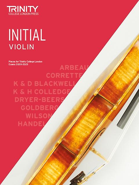 Trinity College London Violin Exam Pieces From 2020 Initial by Trinity College London Sheet music Book
