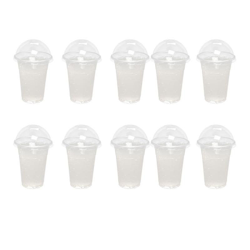 100pcs Cups With Dome Lids