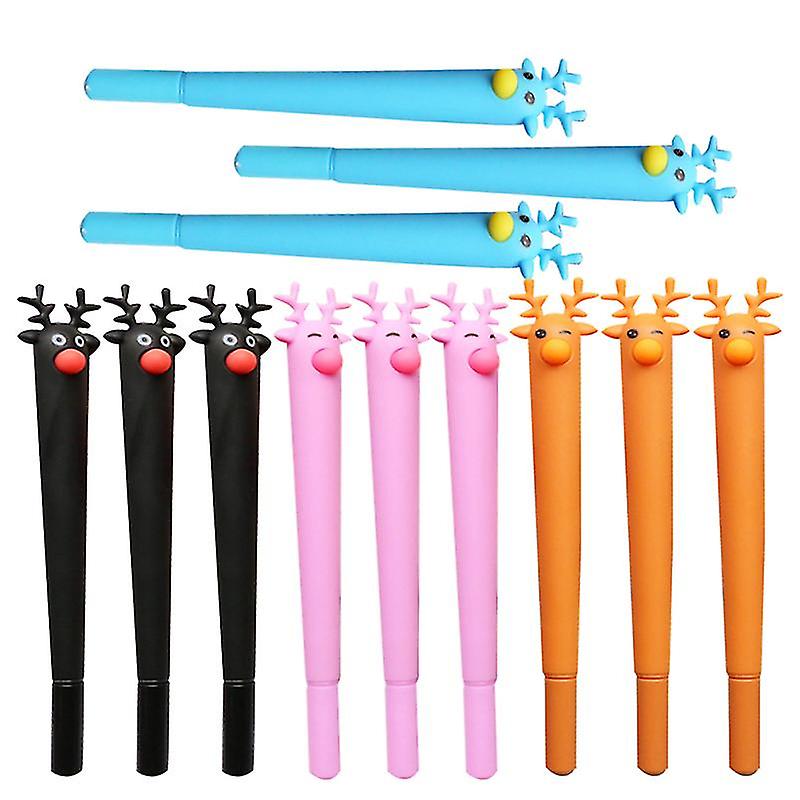12pcs Fan Design Pen