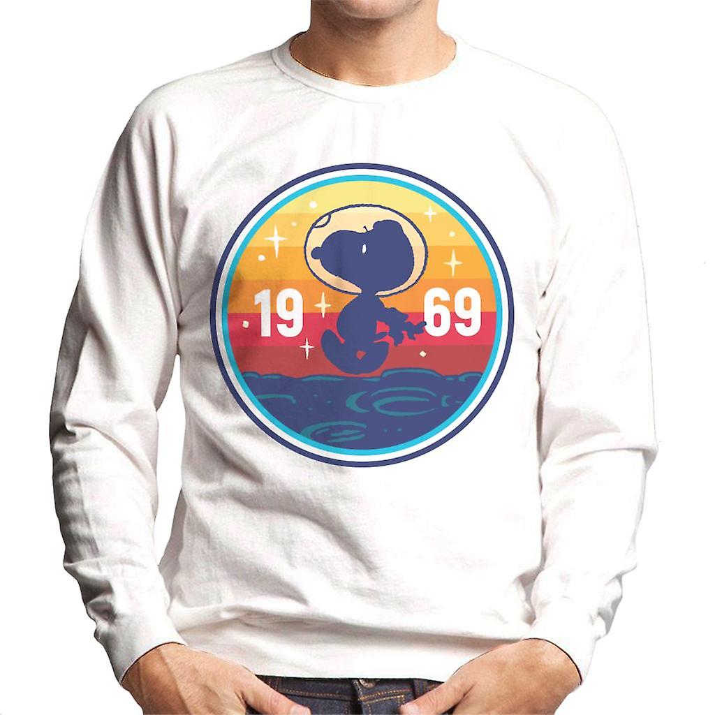 Peanuts Snoopy 1969 Moon Landing Men's Sweatshirt