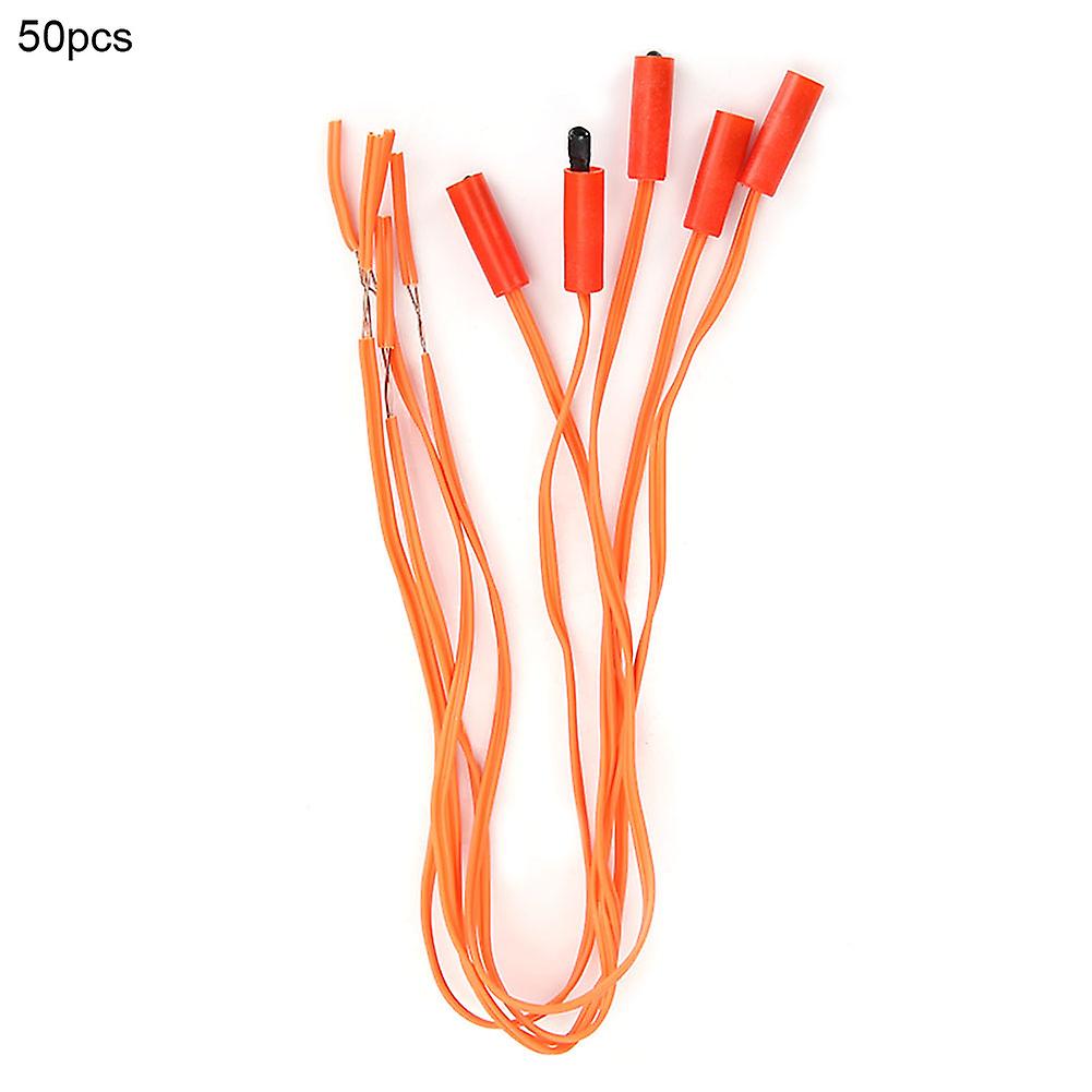 50PCS Wireless Remote Control Electronic Firework Igniter Cable 30cm Durable and Practical