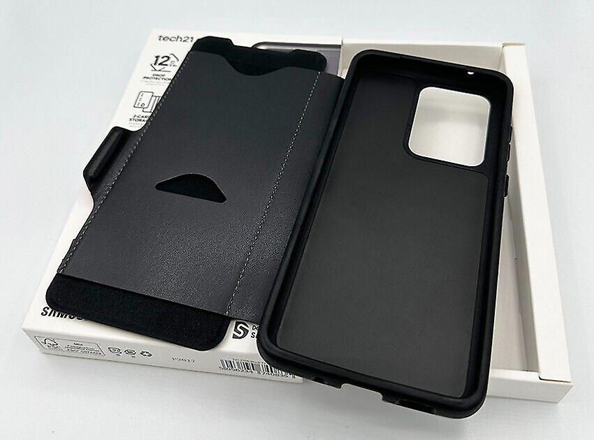 Tech21 Evo Wallet For Galaxy S20 Ultra Black Phone Case With