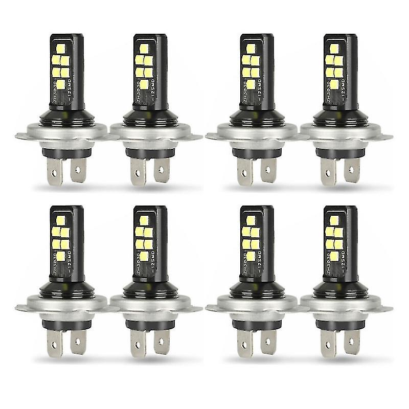 1/2/4/8x H7 LED-Scheinwerferlampen-Kit hohes Abblendlicht 220w 60000lm superhell 6000k weiß