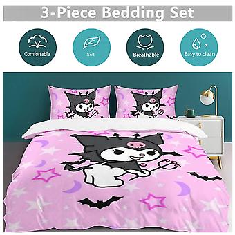 クロミ寝具セット 楽天市場】真夜中のメロクロ クロミ マイメロディ 布団カバー 3点