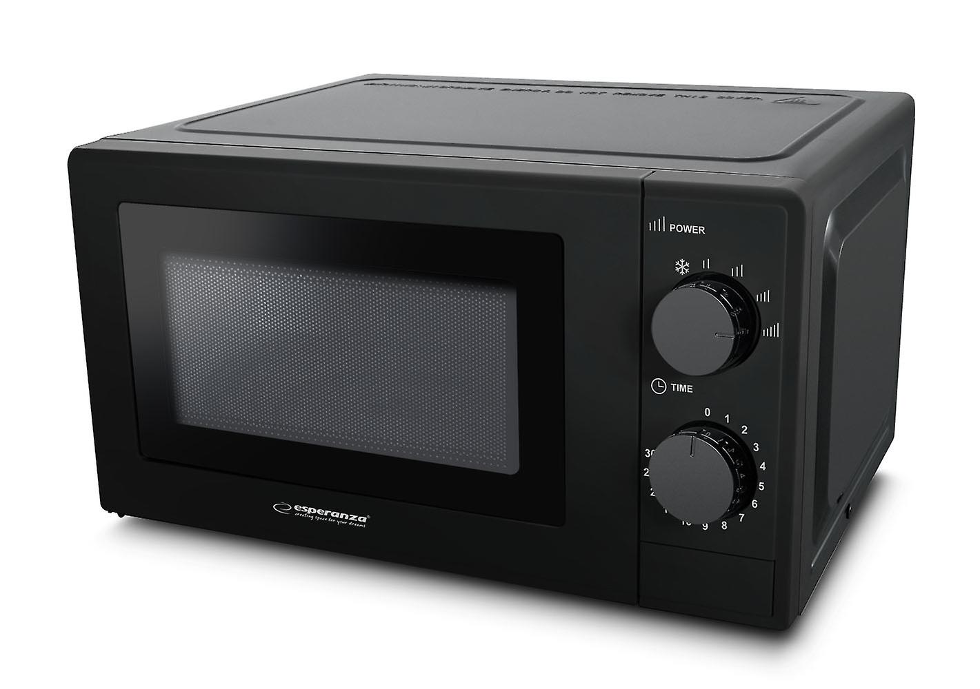 Esperanza Mikrowelle Estofado Schwarz