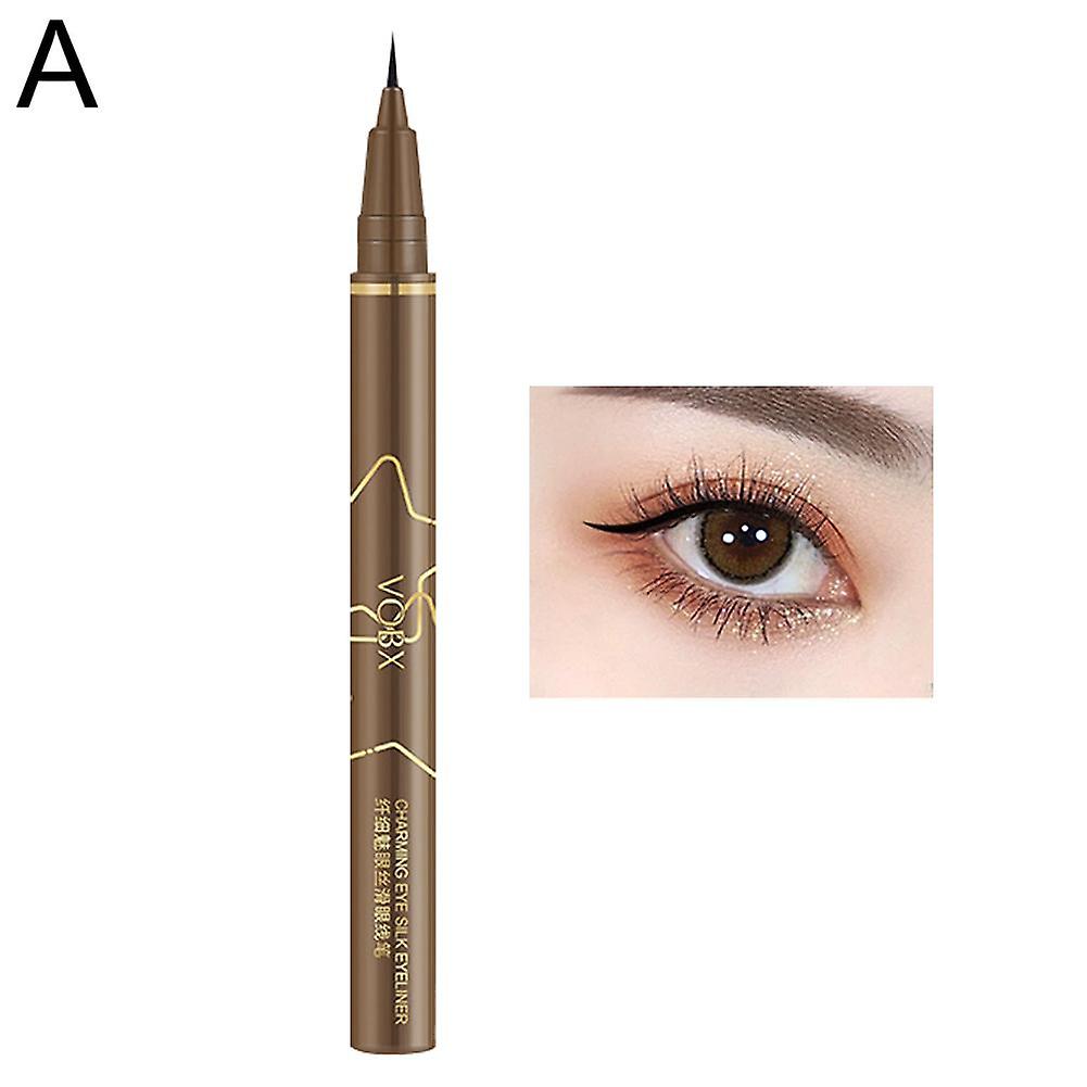 Waterproof No-Makeup Eyeliner Pencil Slim Silky Liquid Eyeliner Pen