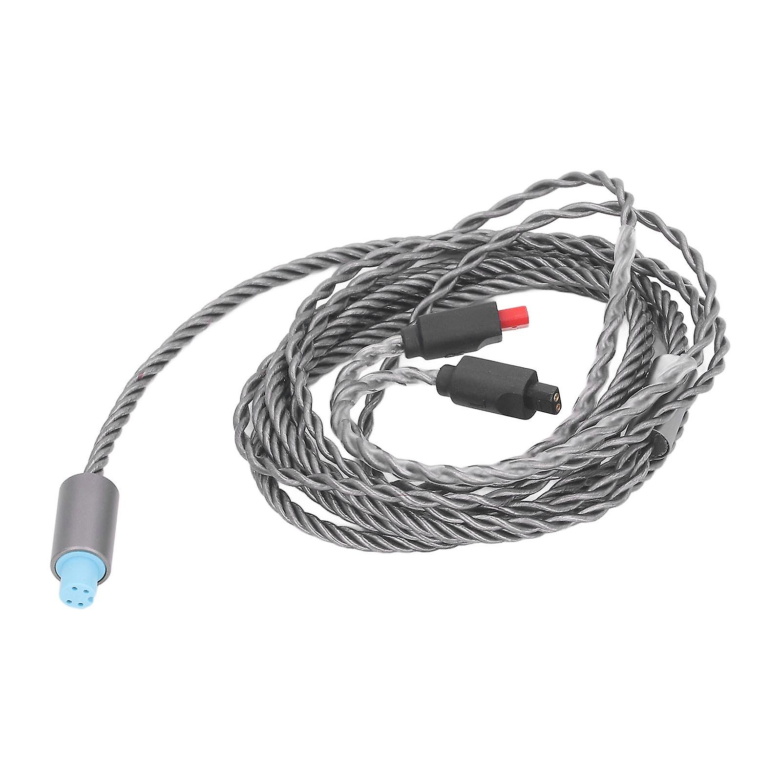 Replacement Sound Upgrade Cable 4 Core Silver Plated Copper with 3.5mm 2.5mm 4.4mm Plug for ATH IM04 IM03 IM02 IM01 IM50 IM70