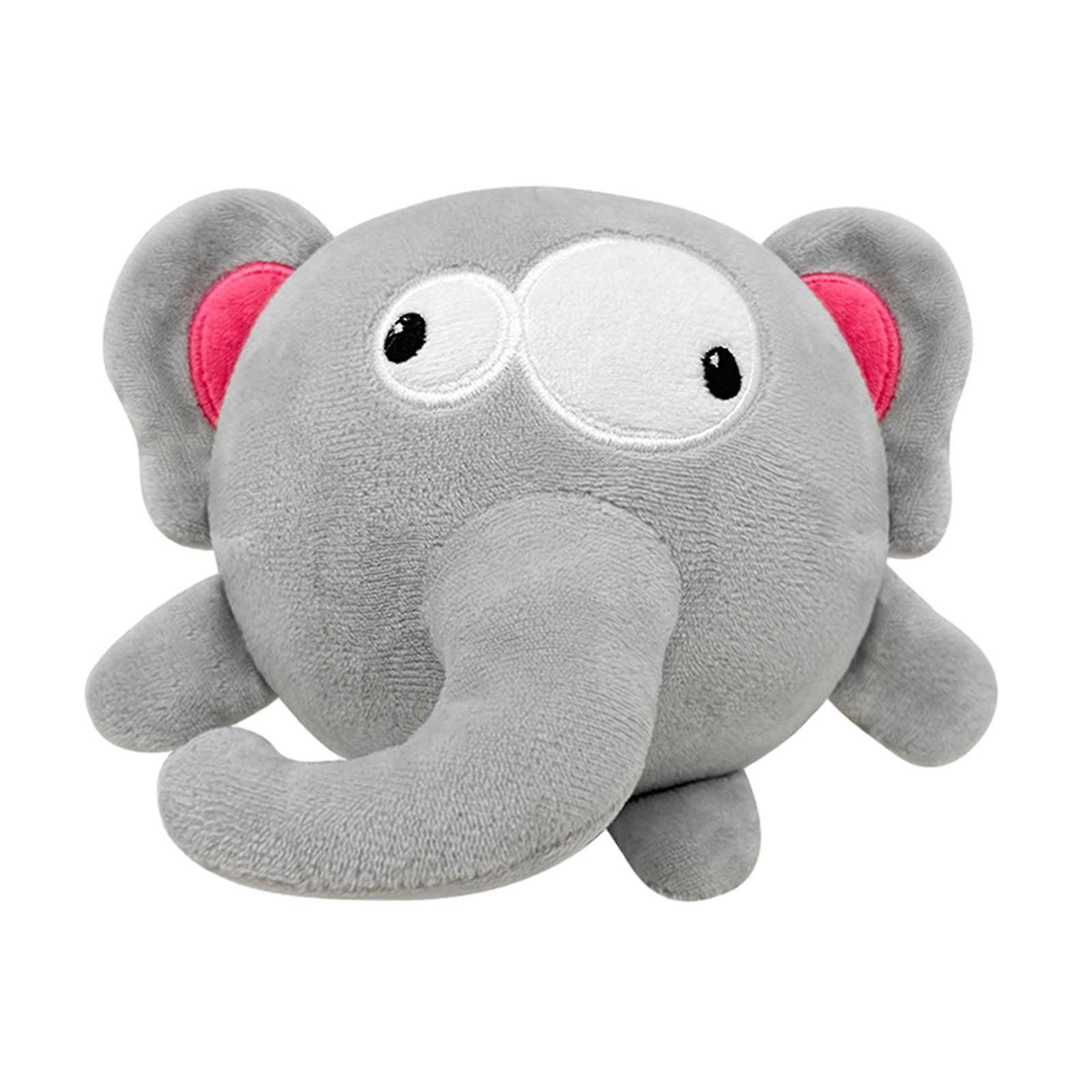 Elephant Bouncing Ball Interactive Stuffed Animal Portable Pet Plaything Dog