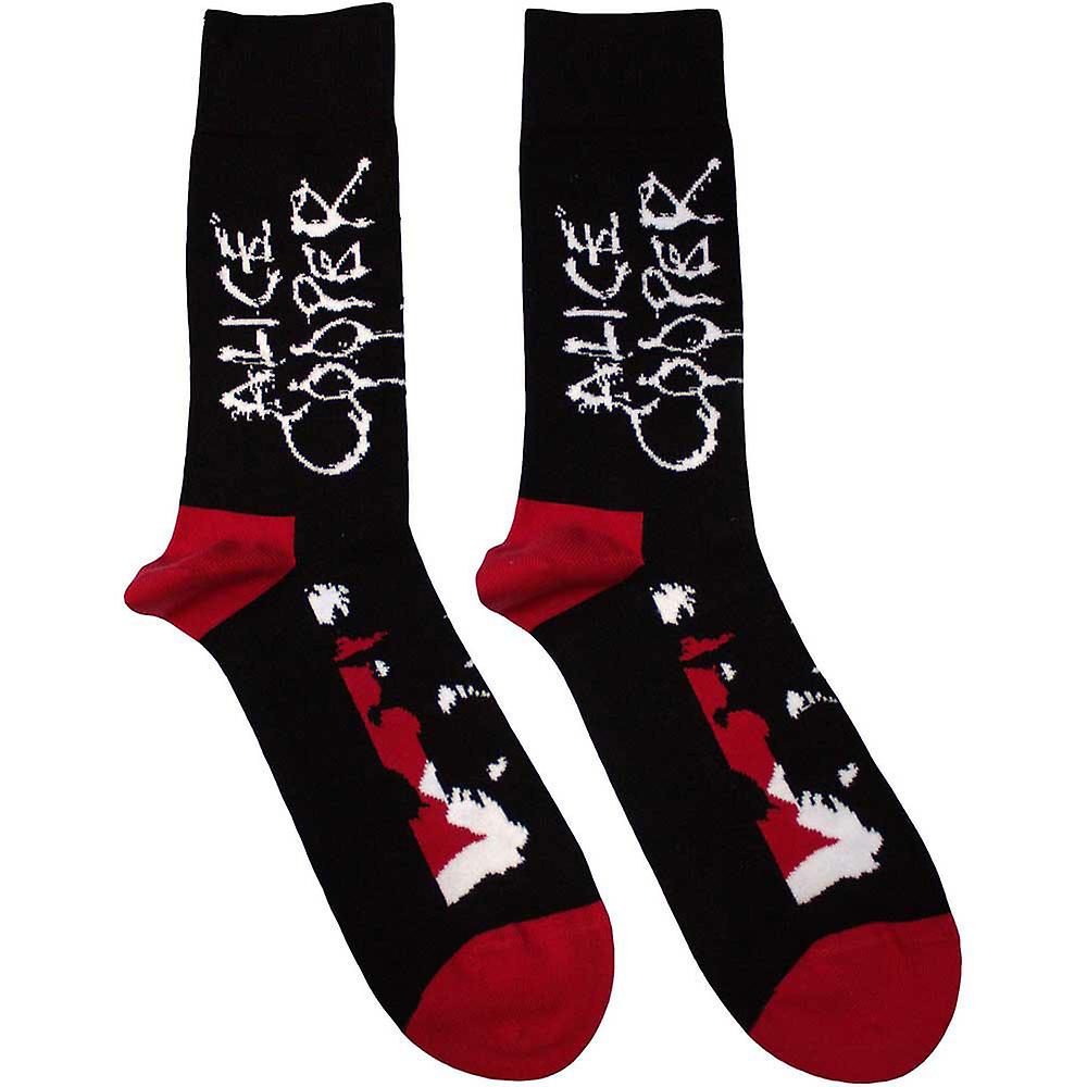 Alice Cooper Face Logo Ankle Socks