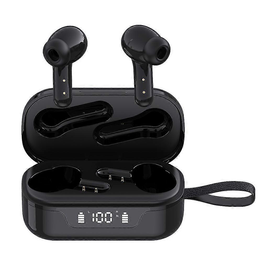 ANC Pro Bluetooth-compatible V5.1 Wireless Waterproof Headset with Active Noise Reduction