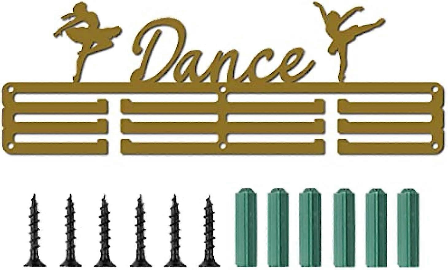 1set Dance Sport Medals Display Wall Mount Hanger Racks Badge 3 Rung Medalist Latin Dancer Ballet