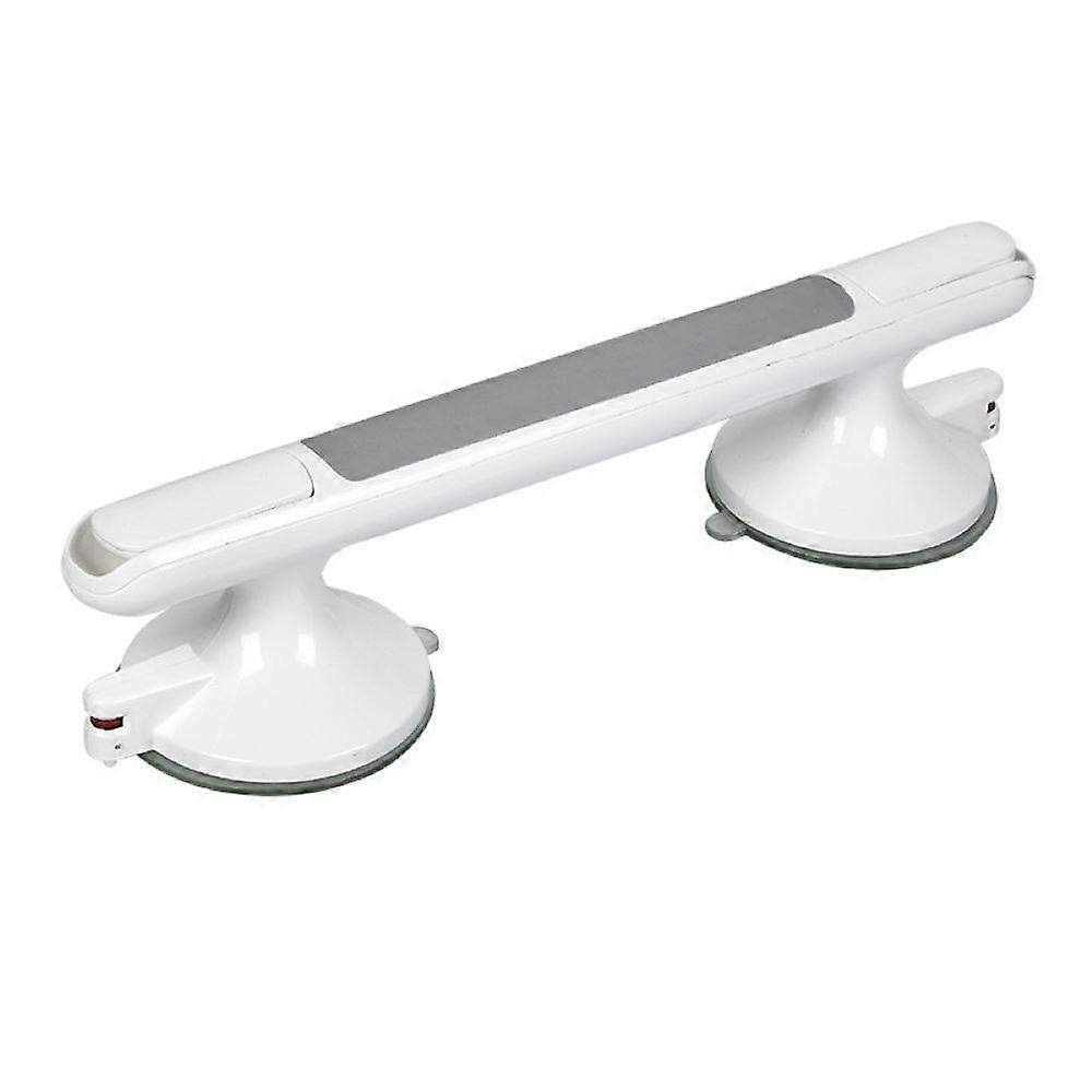 Plastic Bath Handle, Shower Handle Suction Cup, Wall Mounted Grab Bar with Suction Cup 33cm