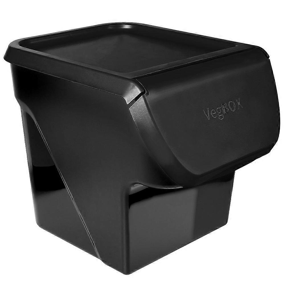High-quality container for fruit and vegetables with flap
