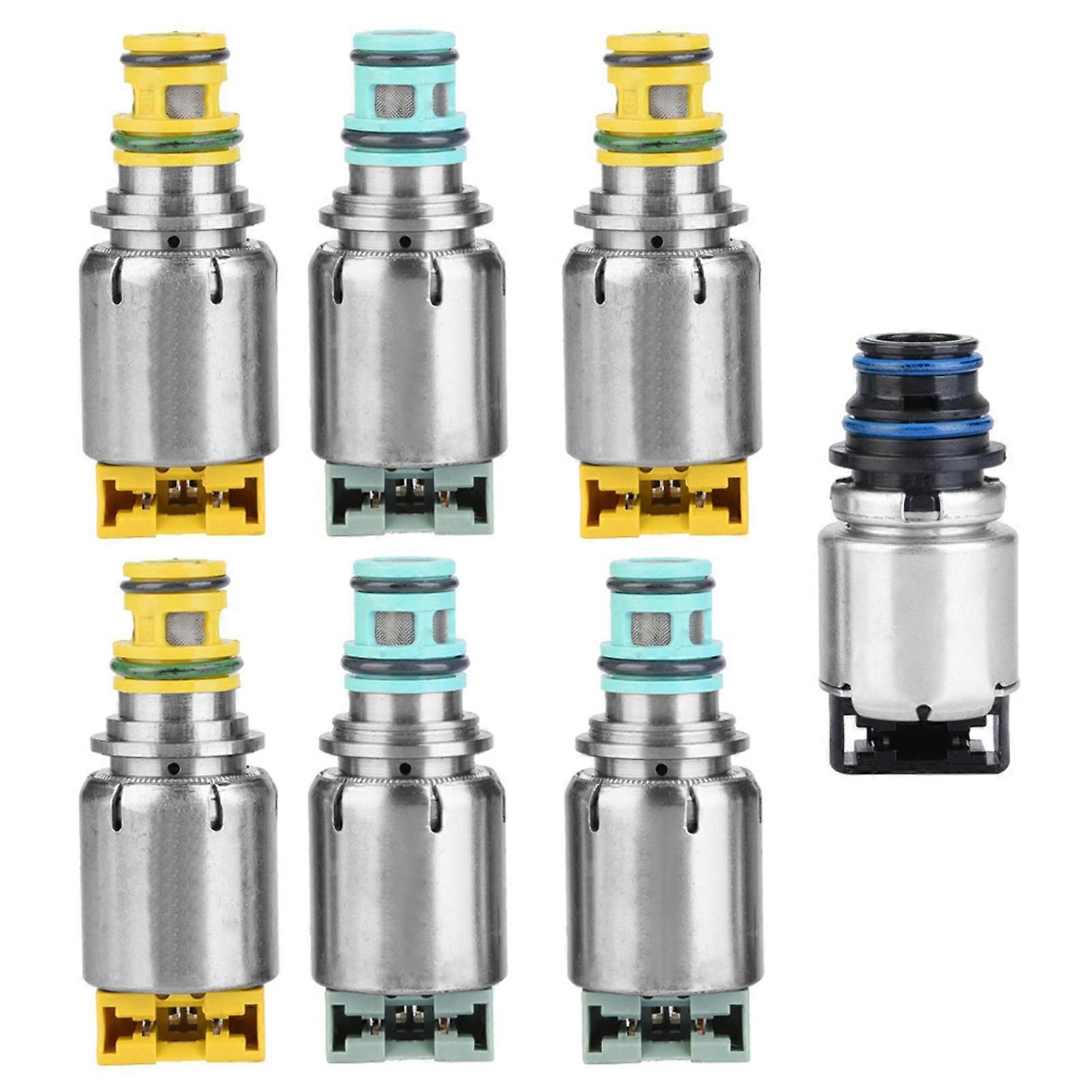 7 قطع مجموعة الملف اللولبي لناقل الحركة لتشيفي كروز لاكروس ماليبو 6T45E 6T40