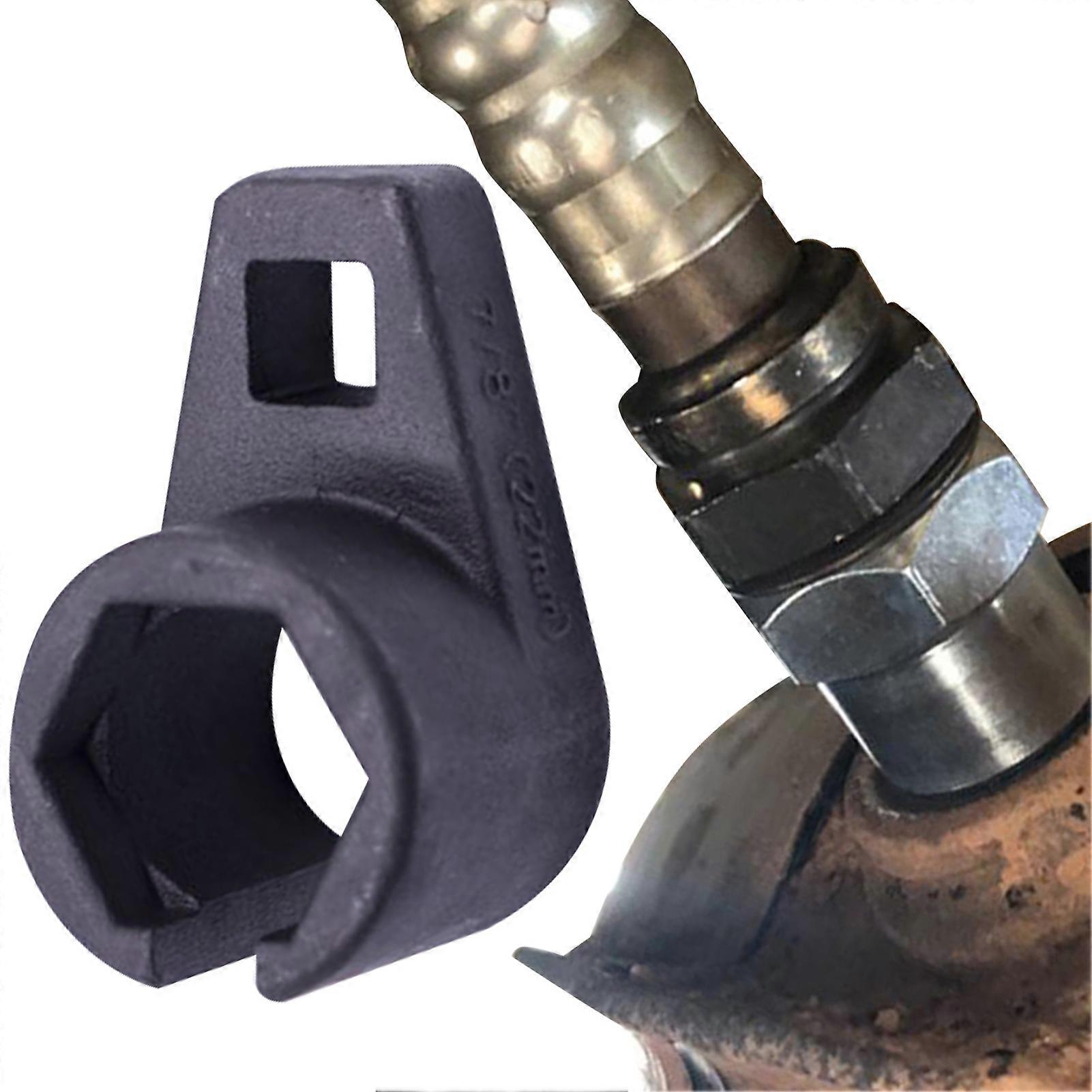Oxygen Sensor Remover Socket 22mm Sensor Socket Wrench 3 Pcs Wire Gate Accesses Sensor From Side Preventing Damage To Wires