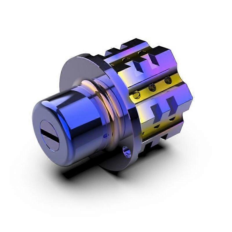 Motorcycles Modified Keychain Bit Pentagonal Hexagon Motorcycle Keychain Head Decorative Key Ring Car Accessory