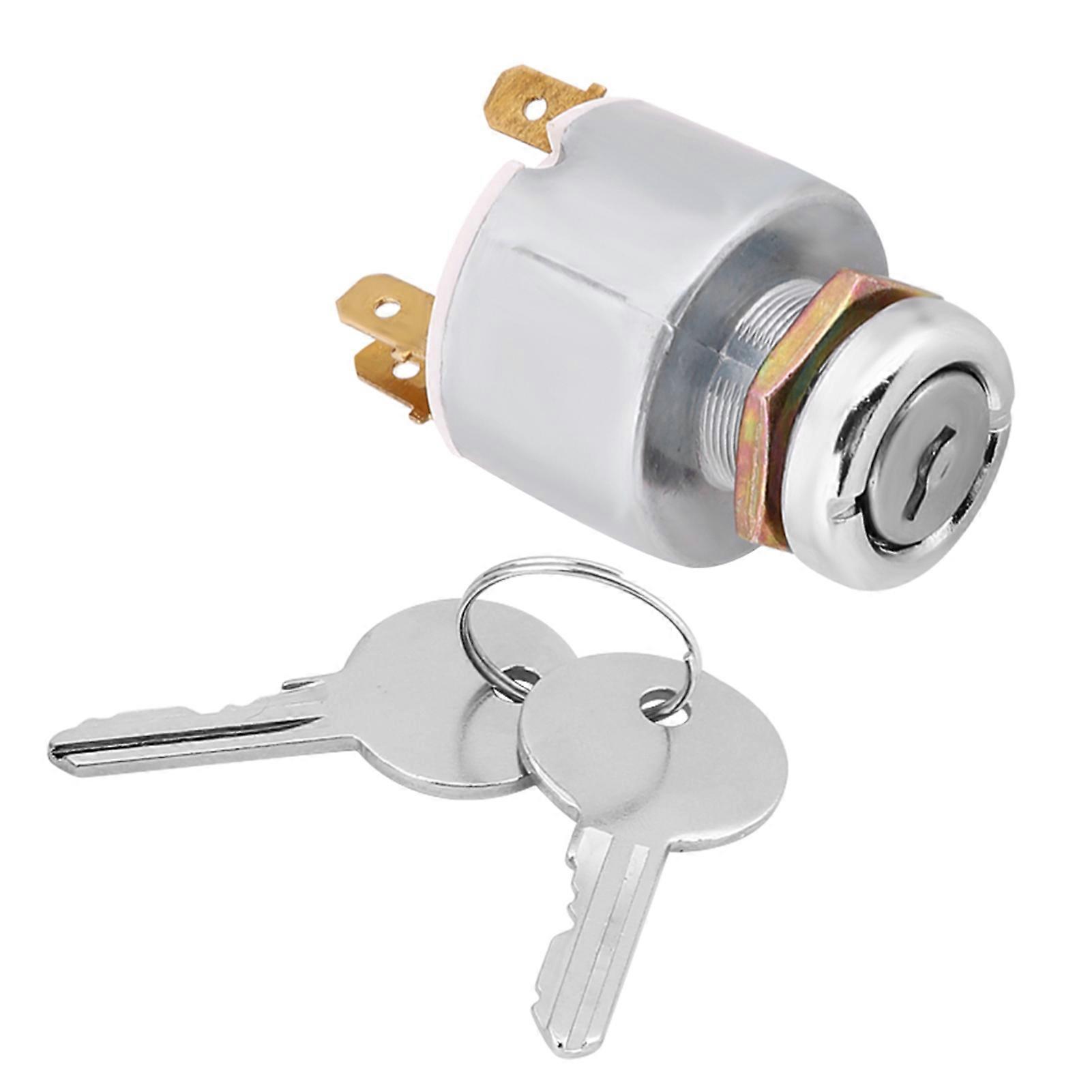 12V Universal Car Auto 3 Position ON OFF Start Ignition Switch Controls W/ 2 Keys SPB501