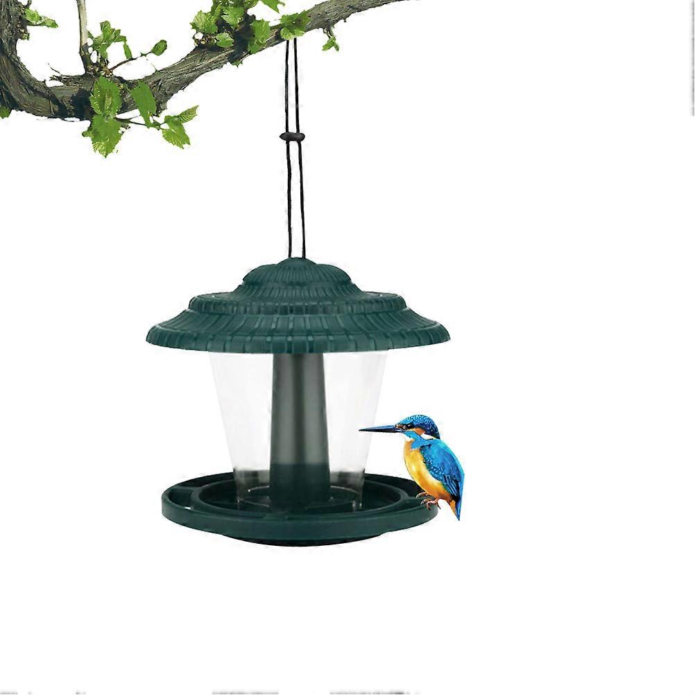 Automatic Garden Feeding Device Wild Bird Feeder Waterproof Hanging Feeder