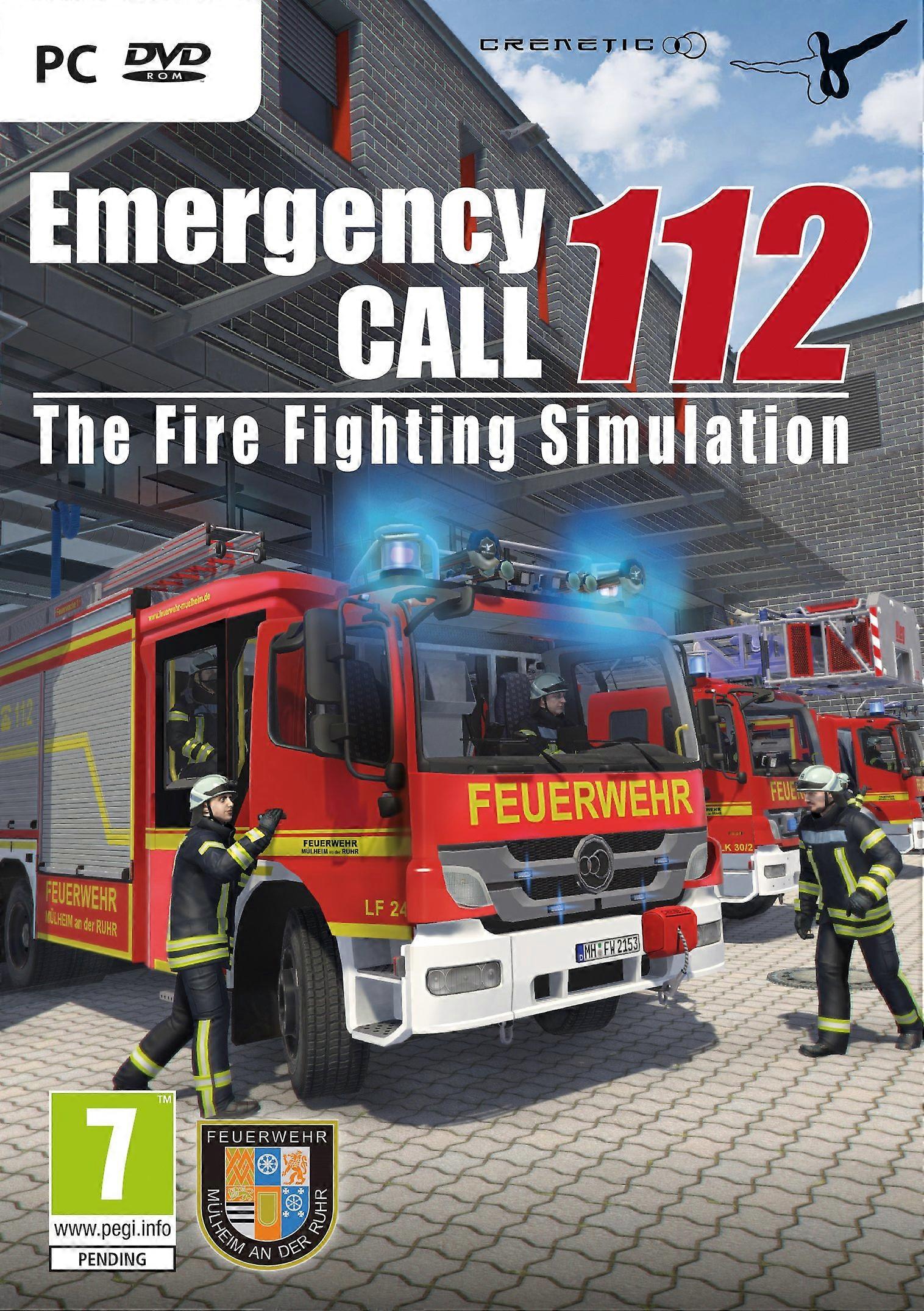 Emergency Call 112 - The Fire Fighting Simulation (PC DVD) - New & Sealed