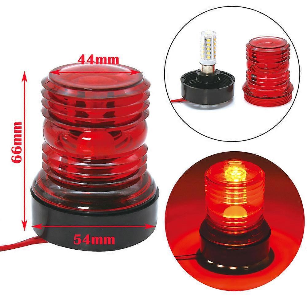 A12-24V Waterproof Marine Boat Sailing Light Lamp Yacht Stern Anchor Light LED Navigation Lights 360 Degree All Round Boat Light