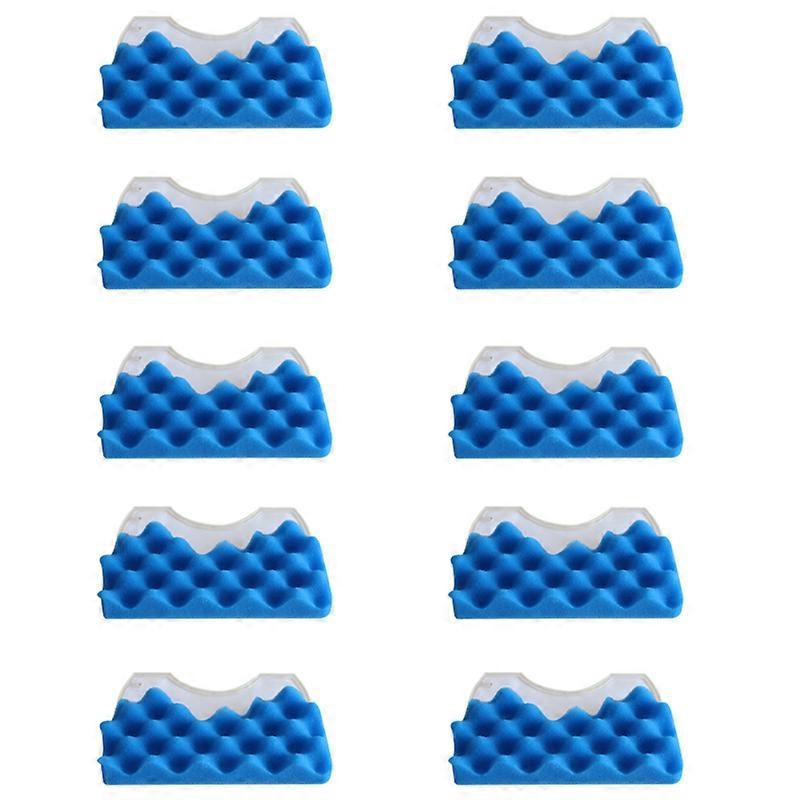10Set Blue Sponge Filter White Cotton Liver Filter for DJ97-01040C Series Vacuum Cleaner Parts
