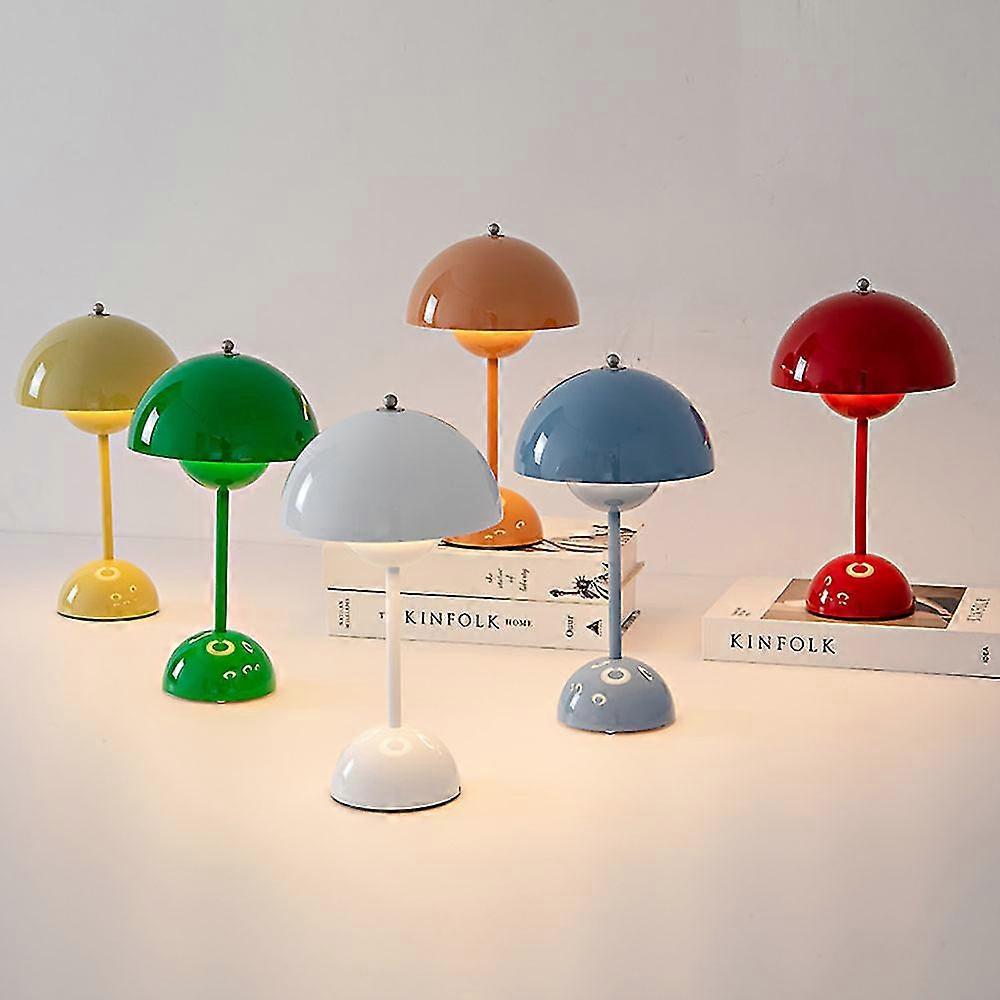 2023 2024 NEW Flower Bud Table Lamp, Wedding Room, Bedroom, Desk Decoration, Lamp, Bedside Lamp (Rechargeable)-XinHan