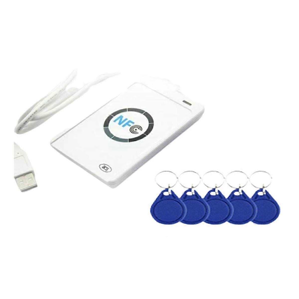 ACR122U Programmierer ISO14443 Smart Chip Kartenleser 13,56 MHz Tag Clone Copier IC 1K S50 Token Writer NFC Duplizierer (B)