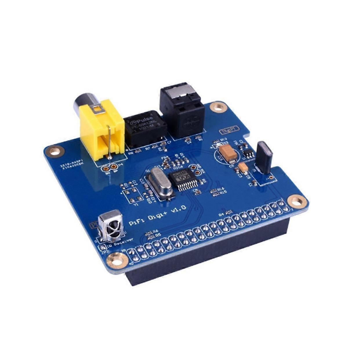HIFI DiGi+ Digital Sound Card I2S SPDIF Optical Fiber RCA for 3 /2 B+