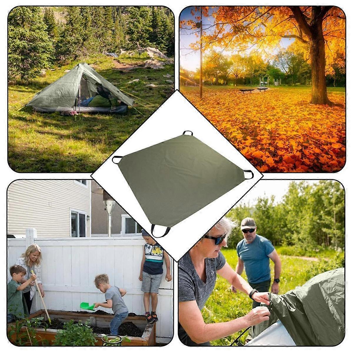 Leaf Collector, Leaf Bag, Folding Garden Bag, Reusable Leaf Bag Garden Bag Collector is Waterproof and Clean 2Pcs