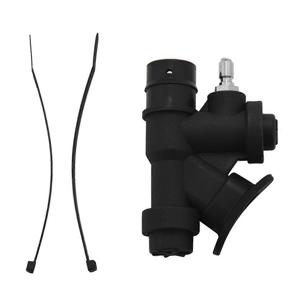 Scuba Diving Universal Bcd Electric Inflator with 45 Degree Angle Mouthpiece for Standard 1 Hose K-