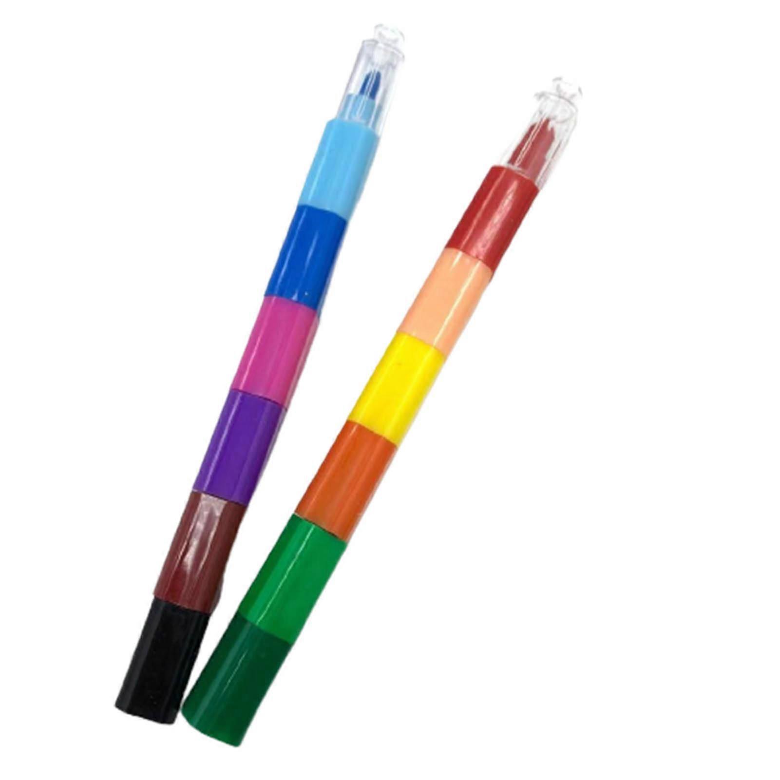 12 Colors Highlighters Marker Set Writes Clearly and Smoothly Marker Ideal Gift for Birthdays Easter