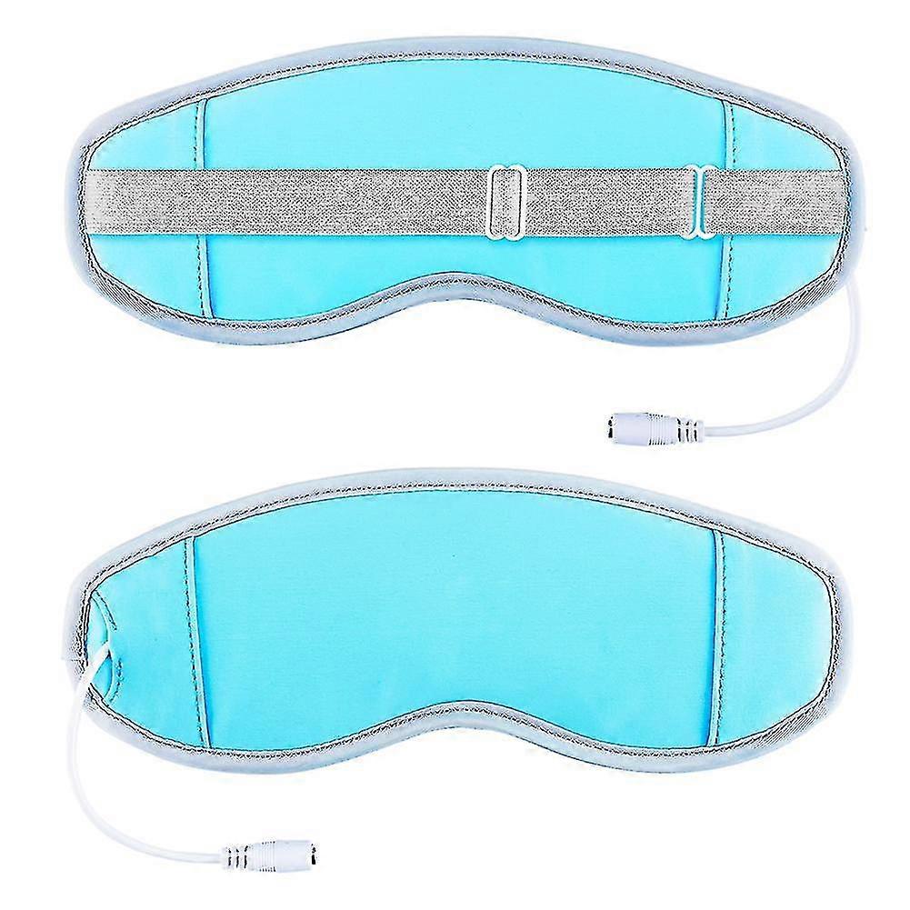 Heat Cold Compress Usb Eye Patch Massager Smart Digital Display Temperature Control Blindfold Kit