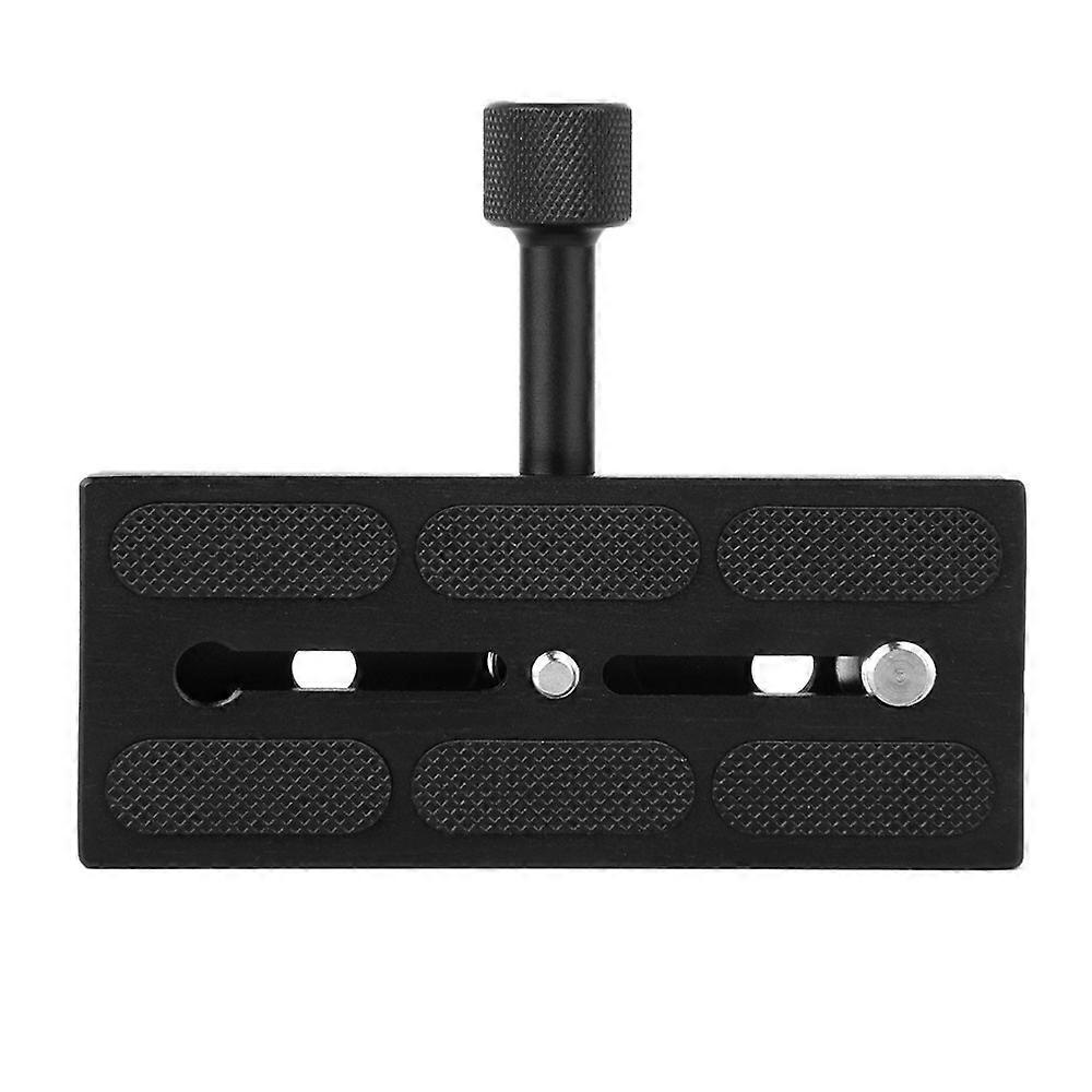 120*50mm  Clamp Adapter for DSLR Camera Stand Tripod Quick Release Plate Mount Screw Adapter with bubble level K120