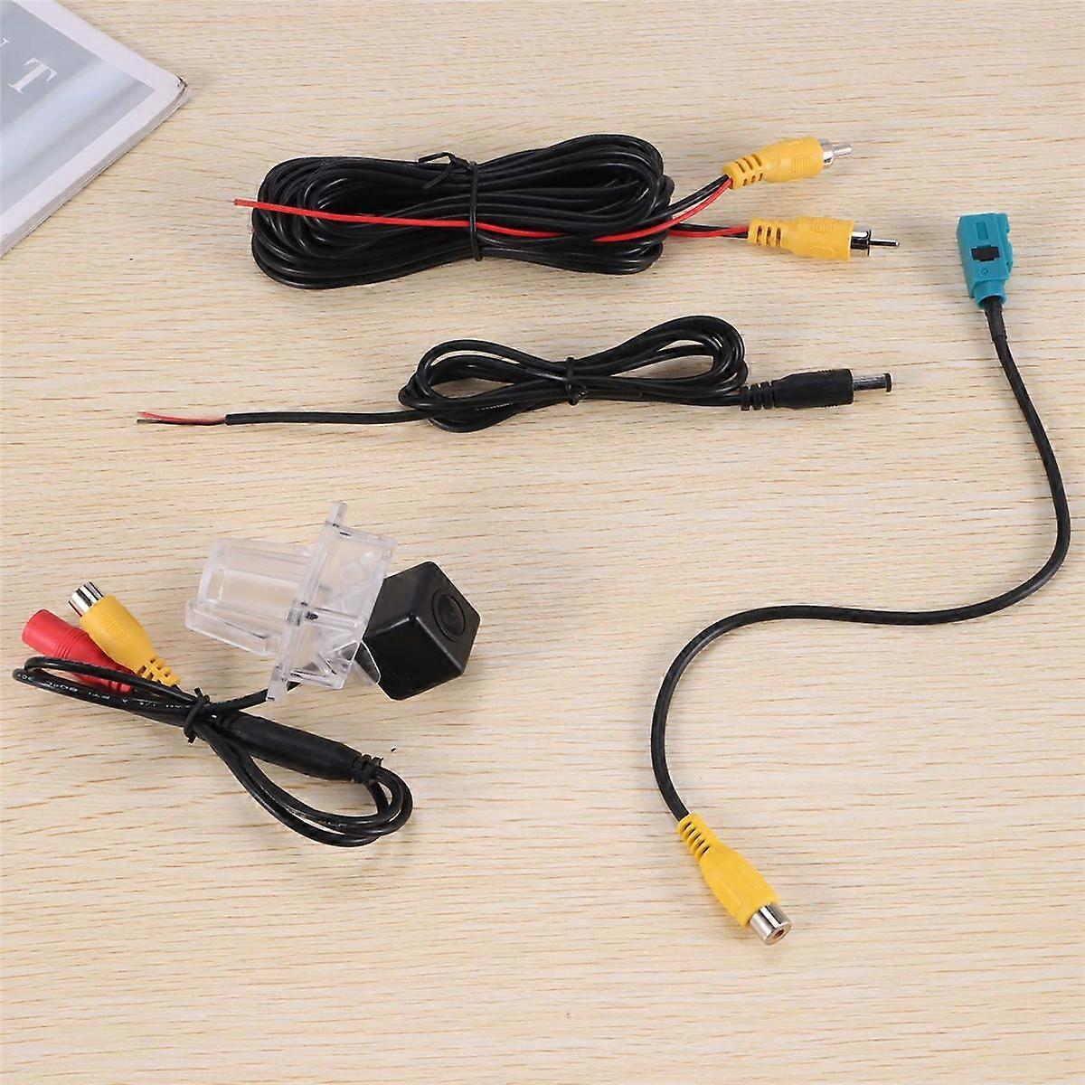 Car Rear View Camera BackUp Reverse Camera for - C-Class W204 2007-2014 Compatible with Factory Scr