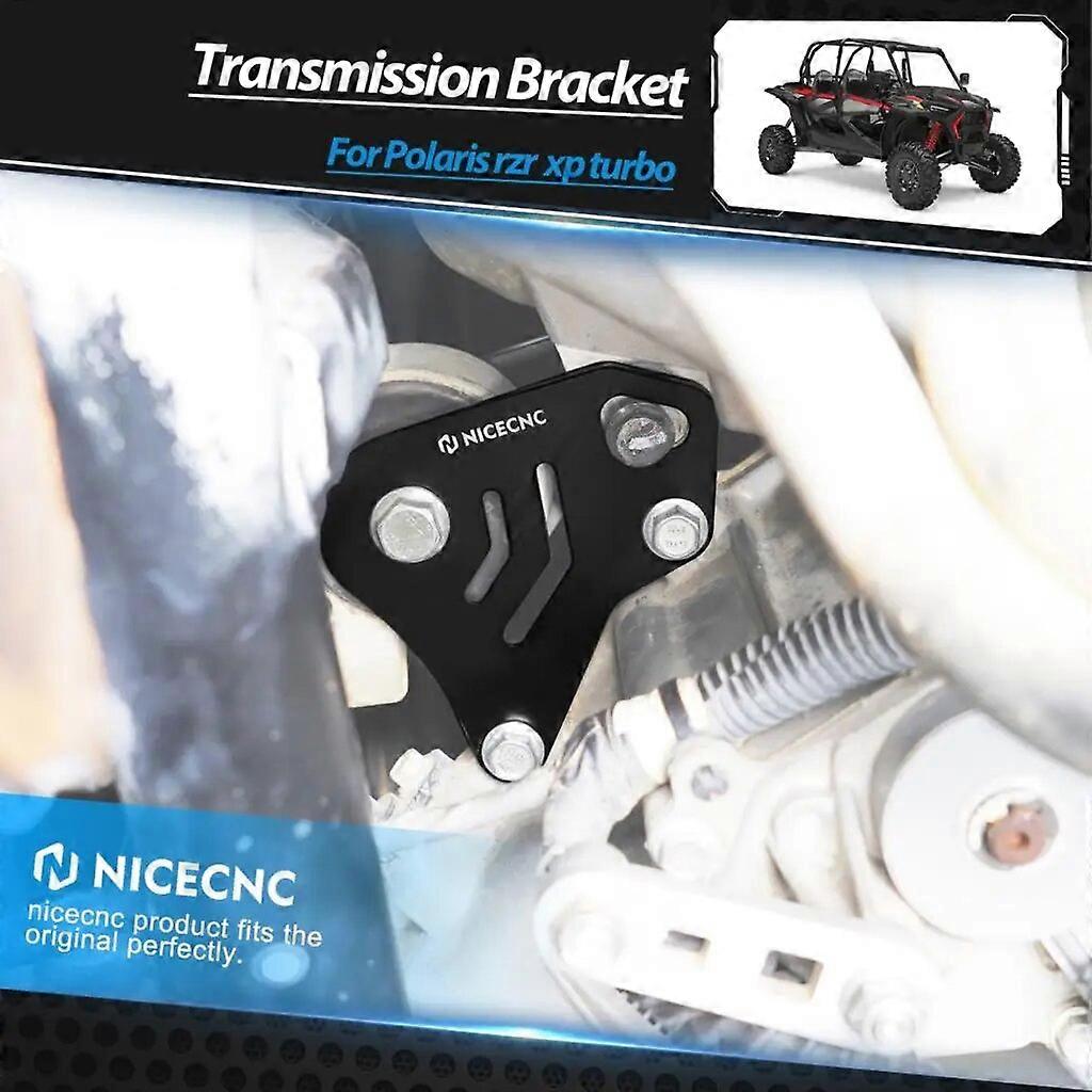 For Polaris RZR XP TURBO Reinforced Wave Box Bracket UTV Transmission Mounting Plates For Polaris RZR XP 4 TURBO 2016-2020