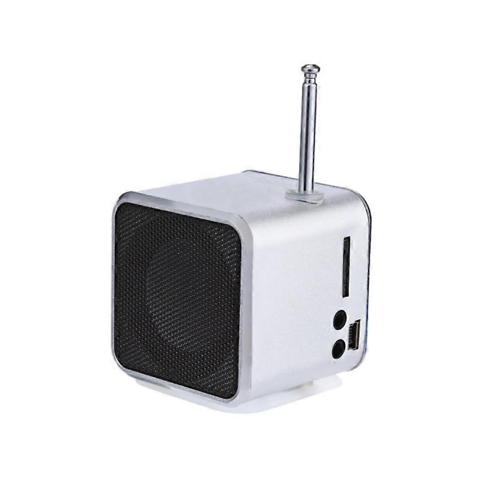 Small radio Mini Digital Portable Music MP3/4 Player Micro SD/TF USB Disk