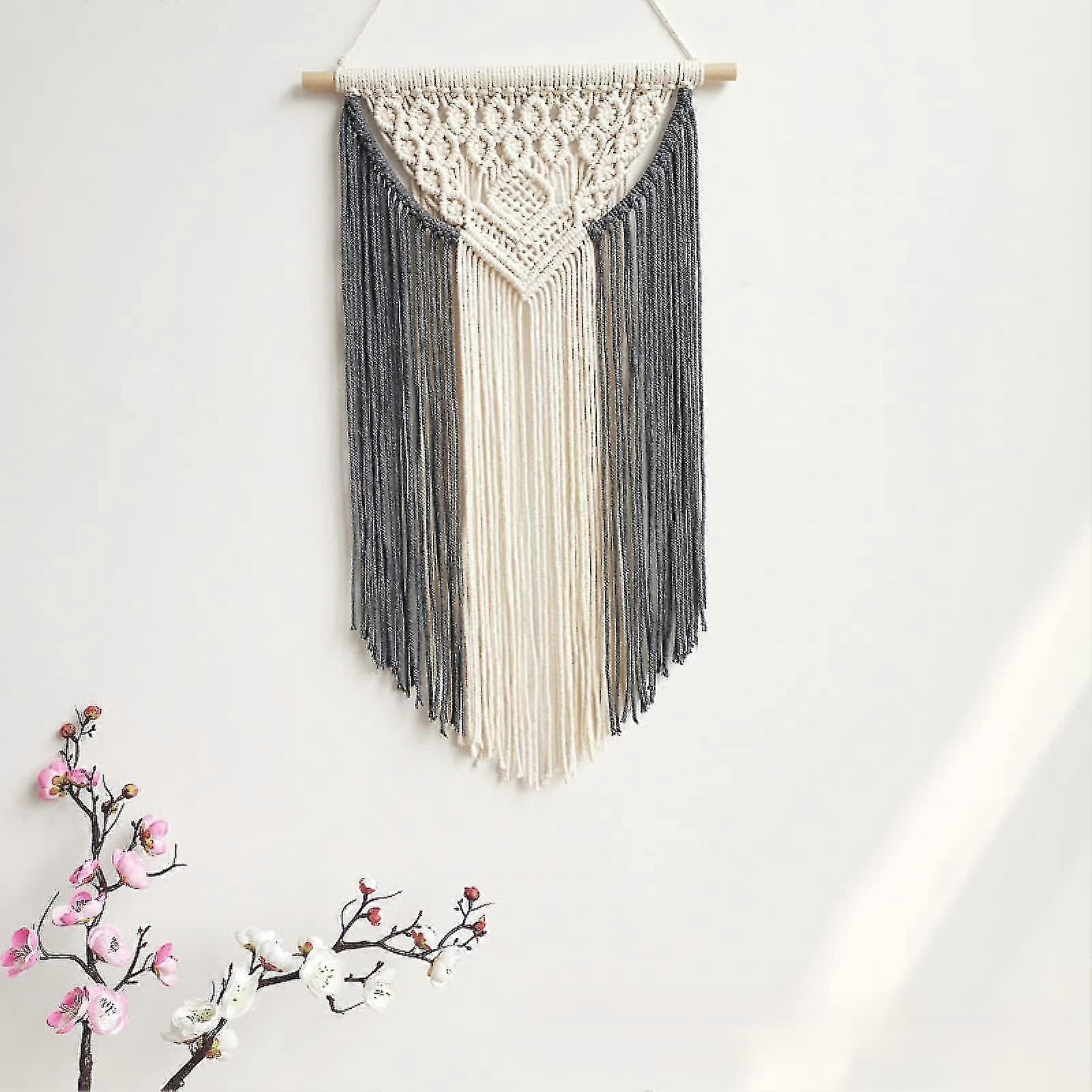 Boho Baumwollseil Wanddekor