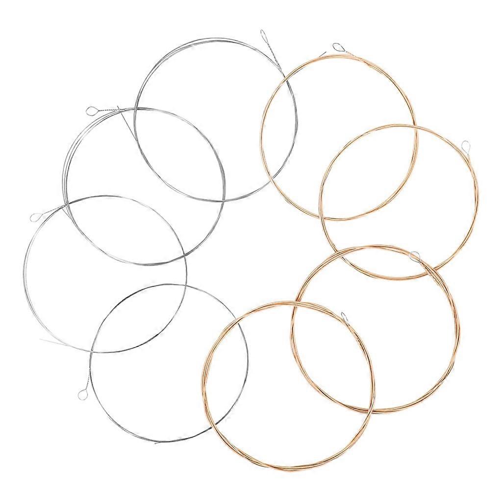 Mandolin Accessories Copper Alloy Winding Mandolin Strings Mandolin Part Set