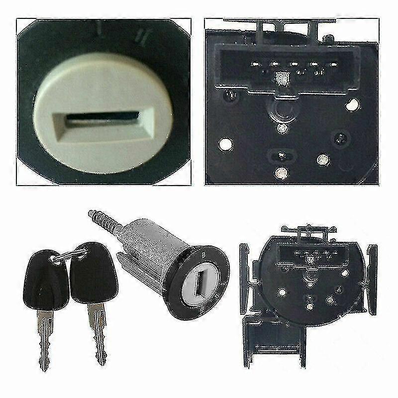 Ignition Switch + Barrel + 2 Keys For Vauxhall Combo Meriva Corsa Tigra 0913694