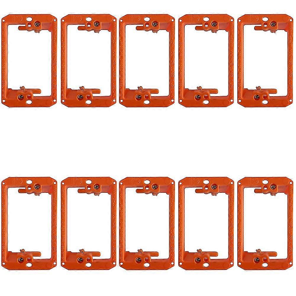 Low Voltage Mounting Bracket 1 Gang Multipurpose Drywall Mounting Wall Plate Bracket - (single Gang