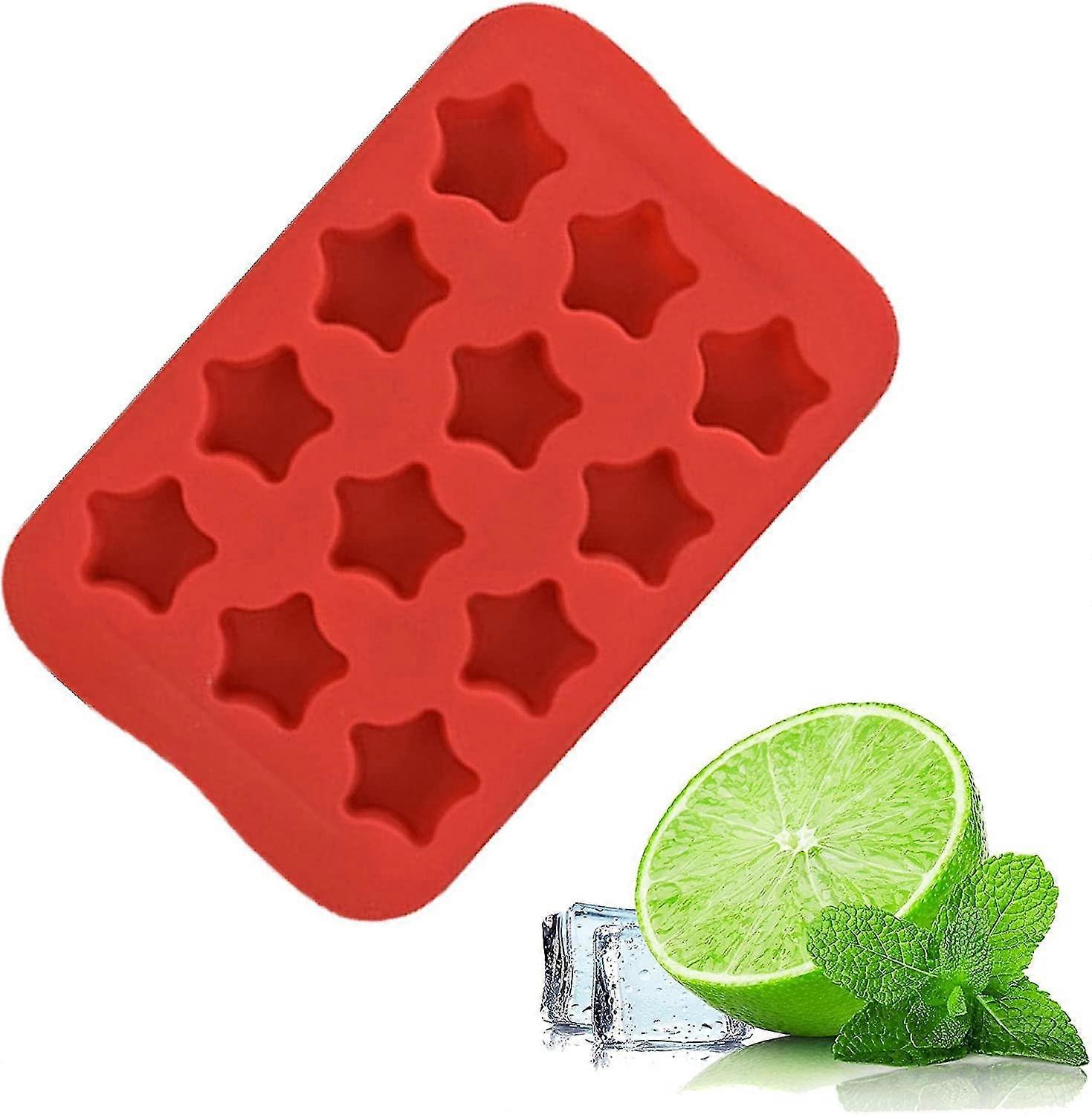 Star Shape Easy Detachable Silicone Ice Tray