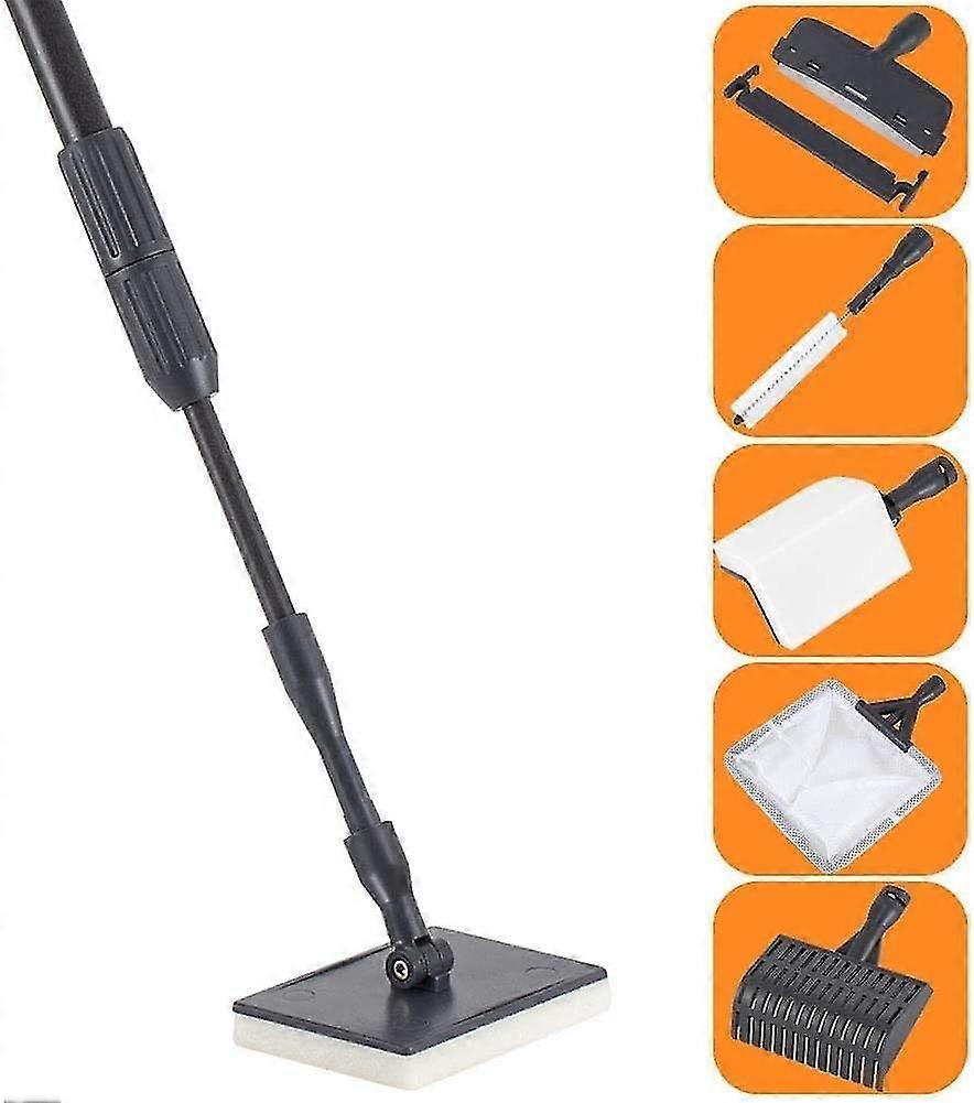 Fish Tank Cleaning Kit,6 In 1 Adjustable Fish Tank Cleaner,multi-function Fish Tank Access