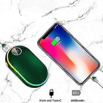 Scaldamani Elettrico, 2 Pack Scaldamani Ricaricabile Portatile, 3 Livelli Di Tem