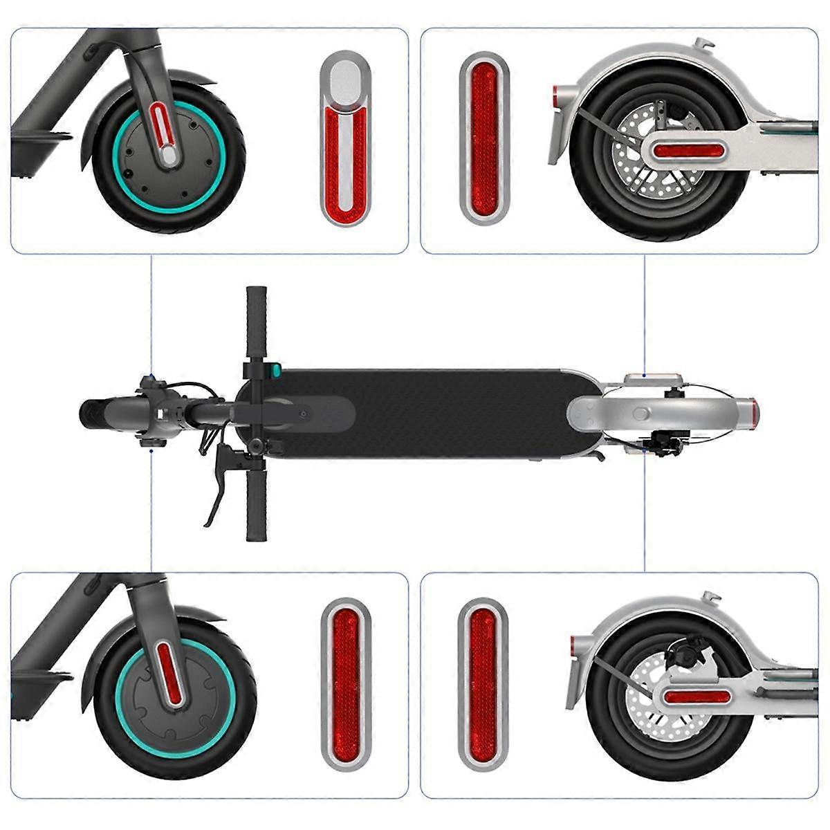 Scooter Modified Decorative Cover M365 Pro 1S Universal Decorative Edge Cover Plastic Block Reflect