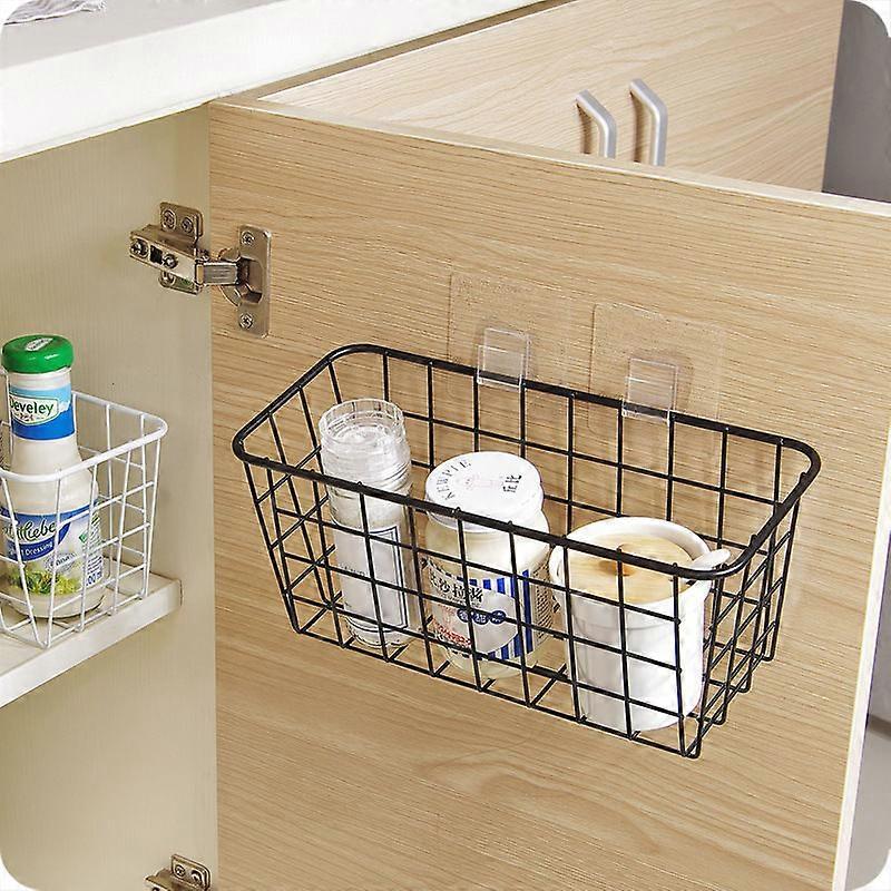 1pc black Bathroom Storage Basket Caddy Shelf