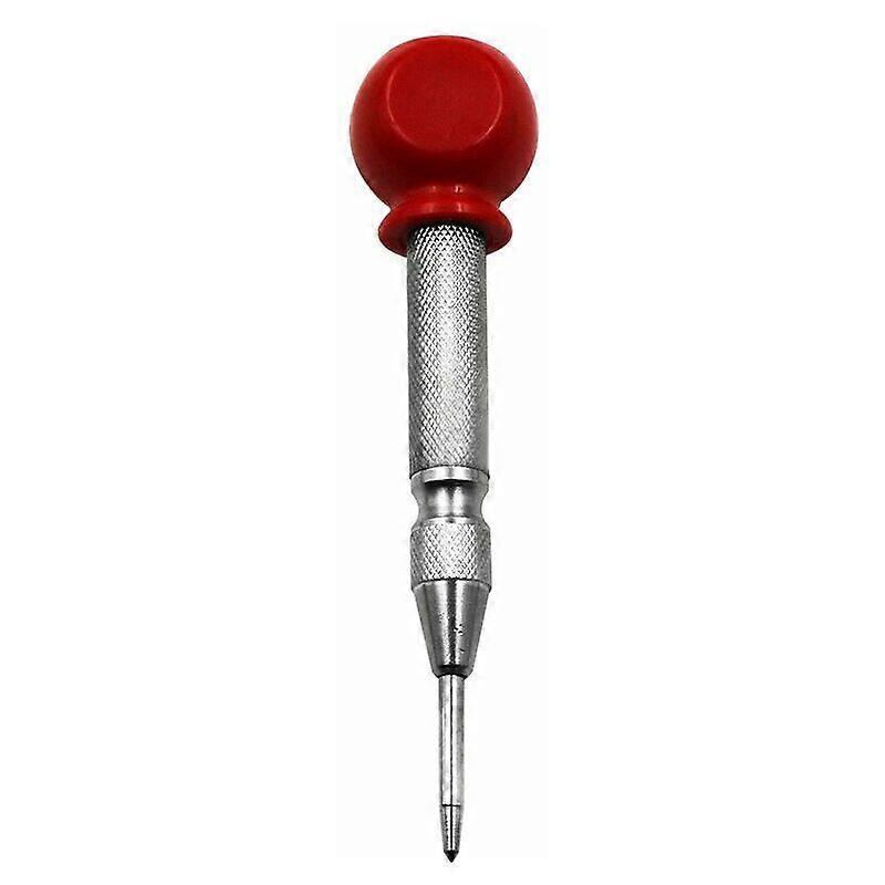 5 Inch Automatic Center Punch Center Punch Tool with Cushion Cap and Adjustable Effect