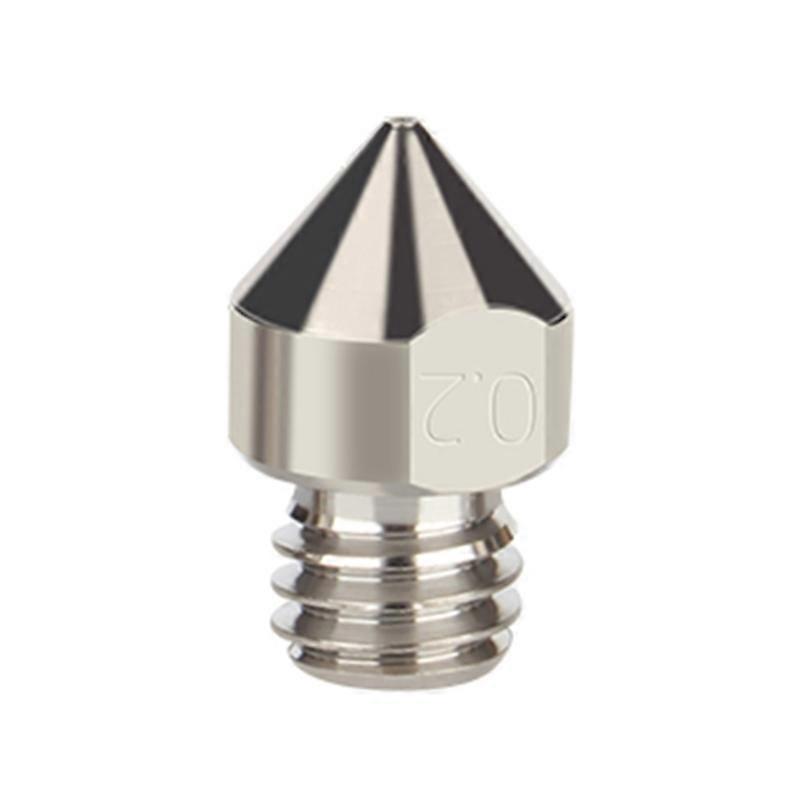 TC4 High Flow Nozzle MK8 Titanium Alloy Corrosion-Resistant M6 Extruder Nozzle